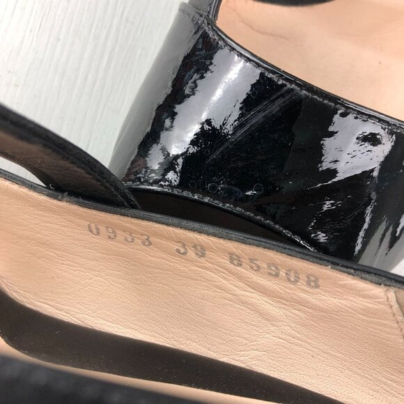 Beautifeel EU 39 (US 8-8.5) Tessa Black Leather Mary Jane High Heels $358 - Picture 14 of 15